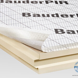 BauderPIR SDS – Πάνελ Διαπνέουσας Θερμομόνωσης για Κεραμοσκεπές (80–200 mm)