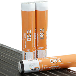 BauderTHERM DS 2 – Ελαστομερής Μεμβράνη Φράγματος Υδρατμών με Θερμοταινίες Διπλής Όψης